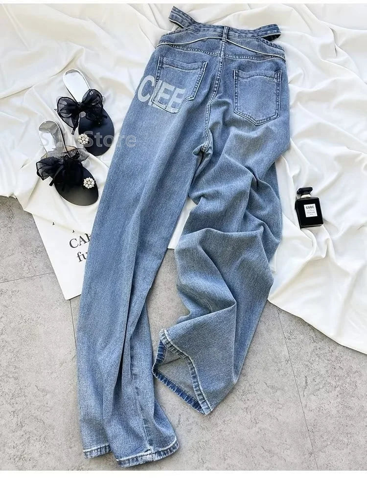 Ripped Jeans  Vintage High Waist