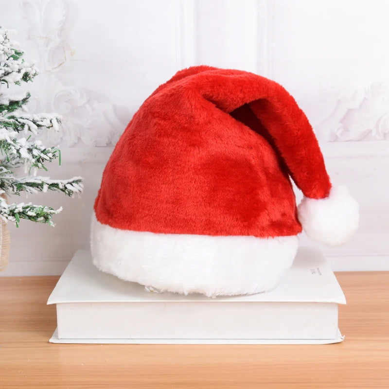 Christmas Hat Cute Pompom Adult Child