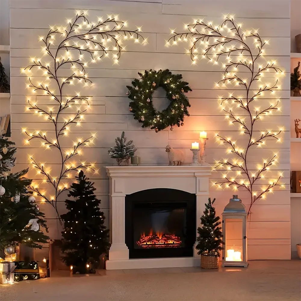 1PCS 96Leds Outdoor USB Tree and Vine Light 8 Mode