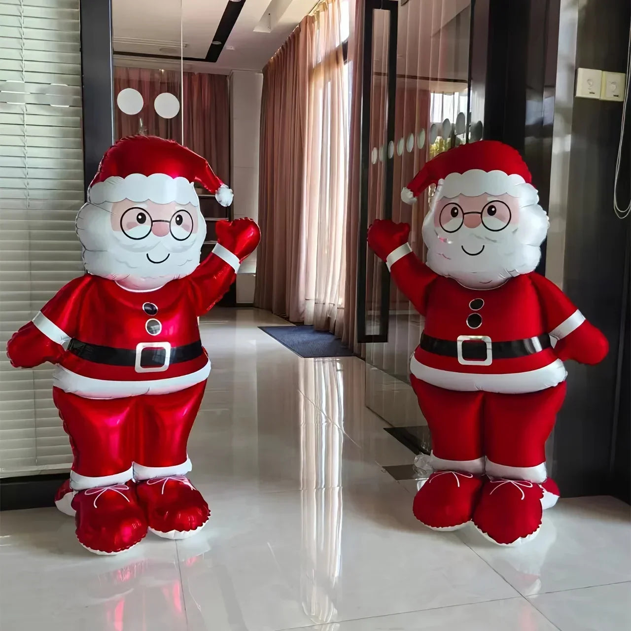 1pcs Santa Foil Balloons - 61"