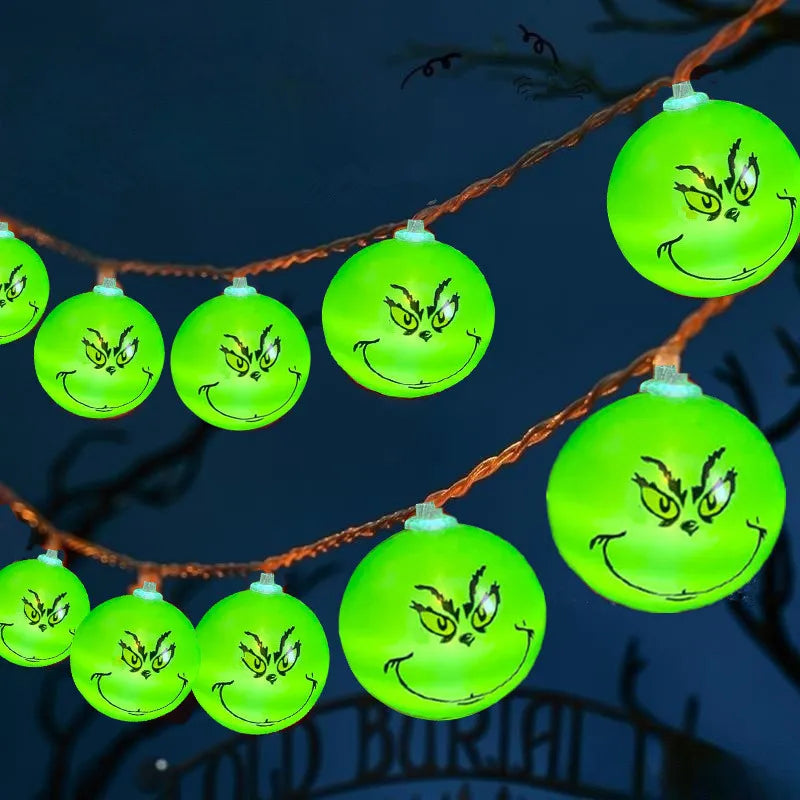 Halloween Day Christmas Decoration String Lights Funny