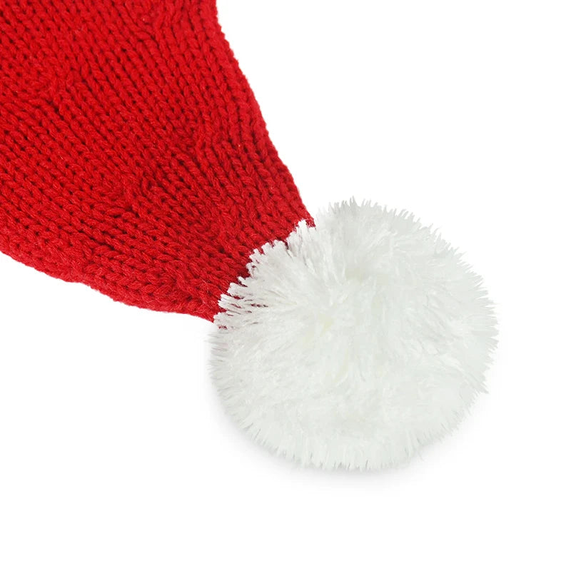 Christmas Hat Cute Pompom Adult Child