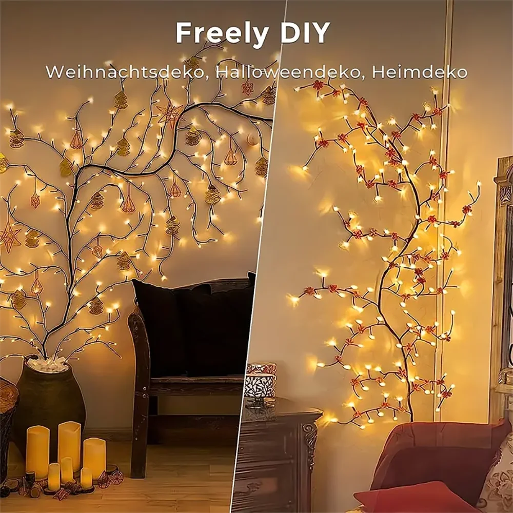 1PCS 96Leds Outdoor USB Tree and Vine Light 8 Mode