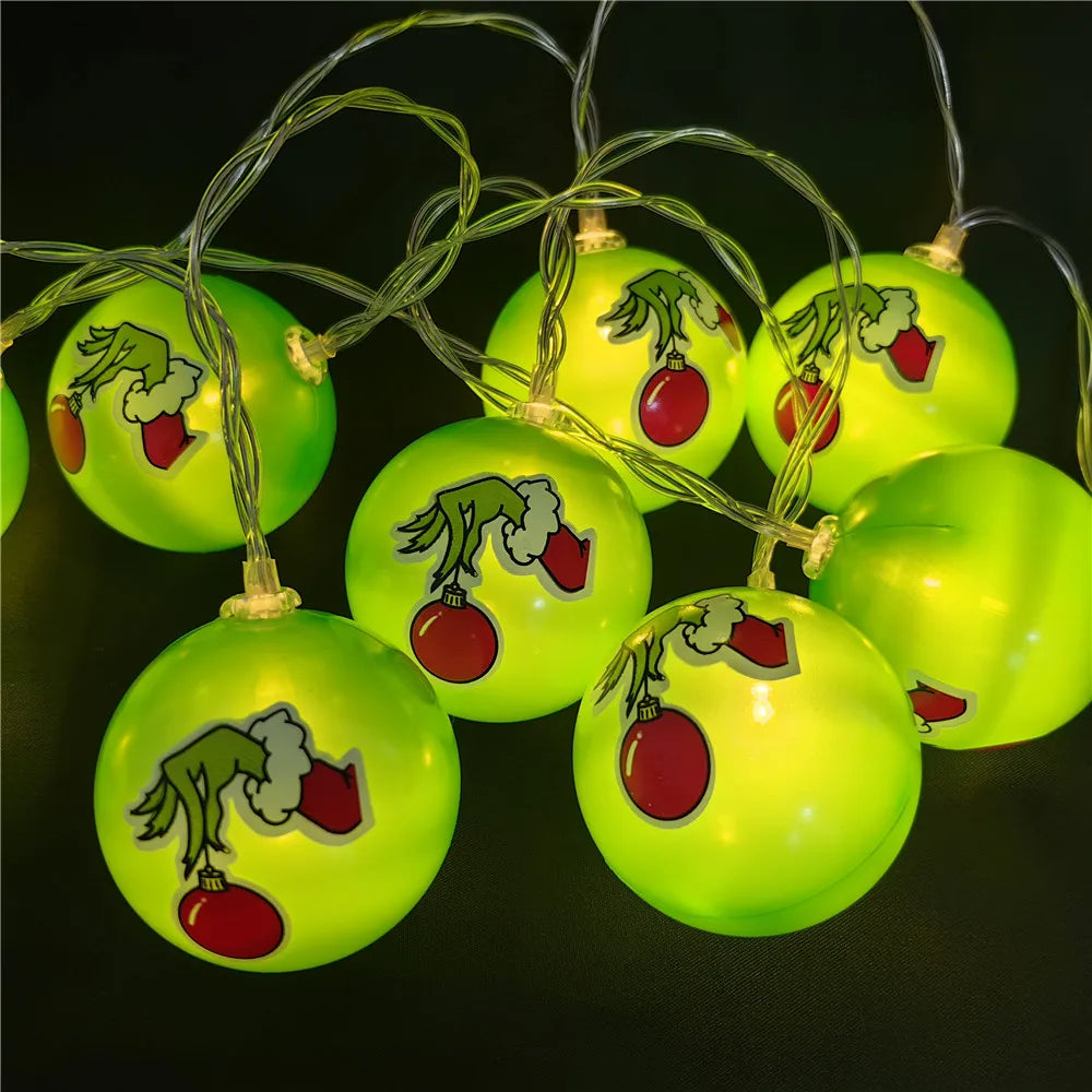 Halloween Day Christmas Decoration String Lights Funny