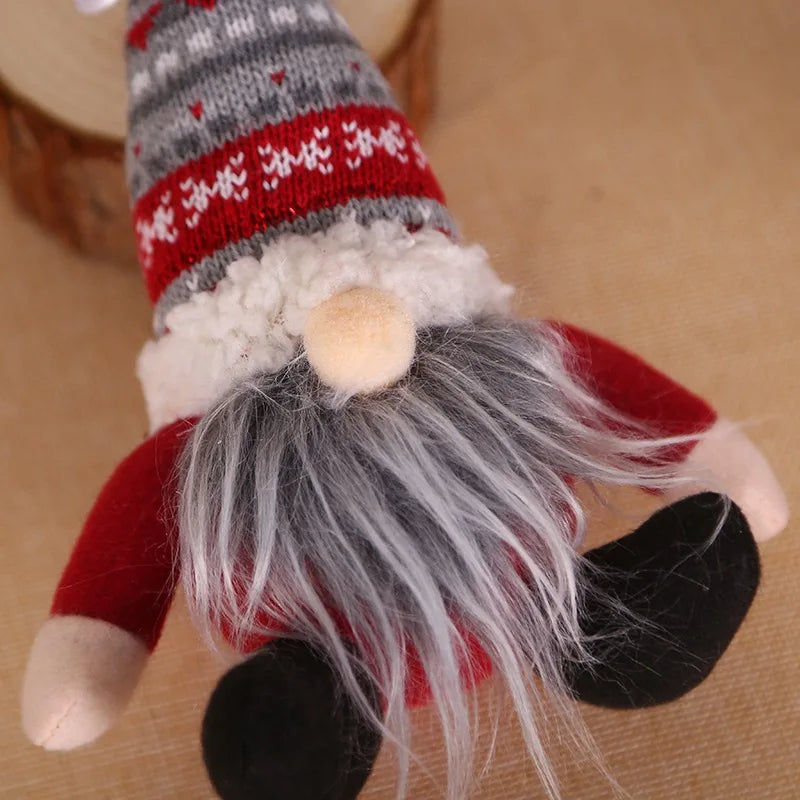 Christmas Gnomes Doll Knitted Plush Dwarf Elf