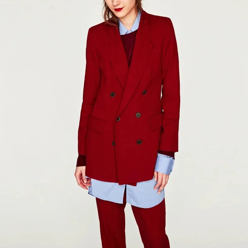 Casual Suit Coat Top