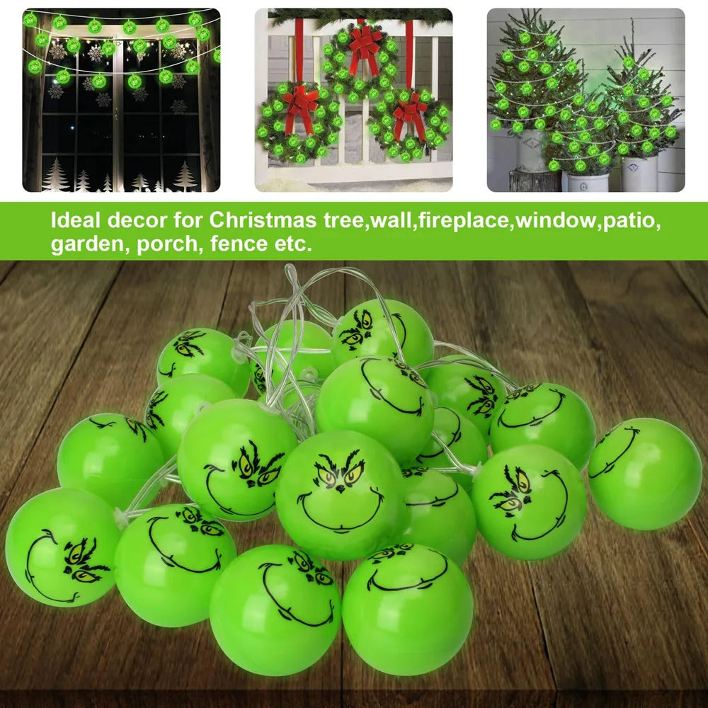 Halloween Day Christmas Decoration String Lights Funny