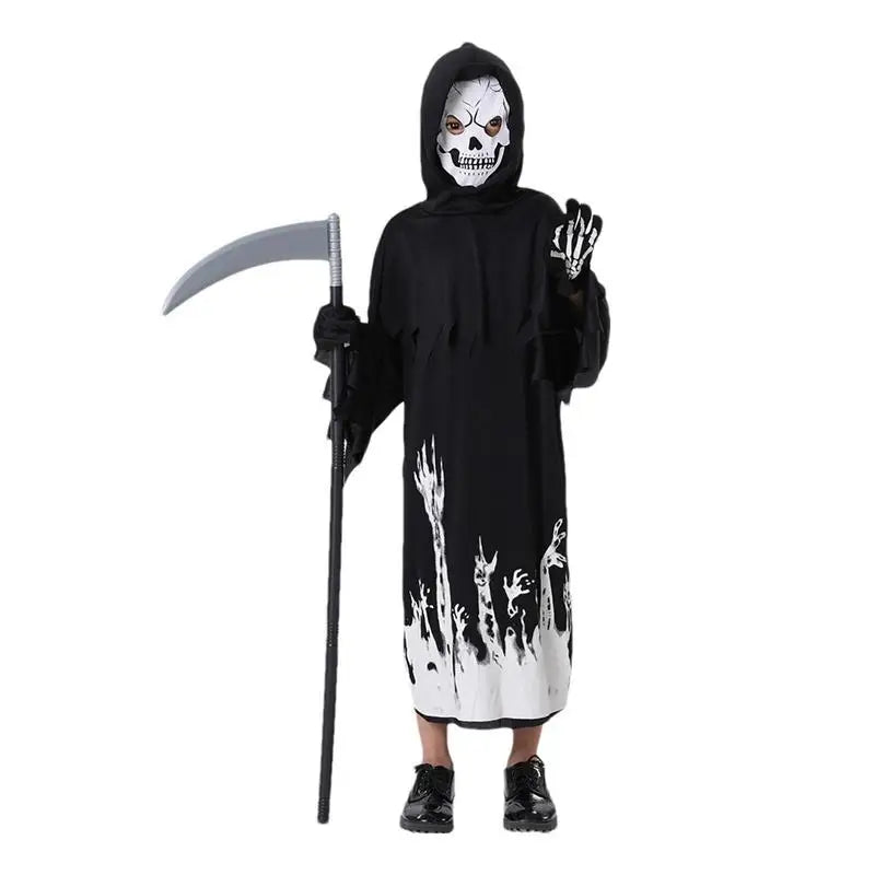 Kid Scream Mask Costume Skull Face kids