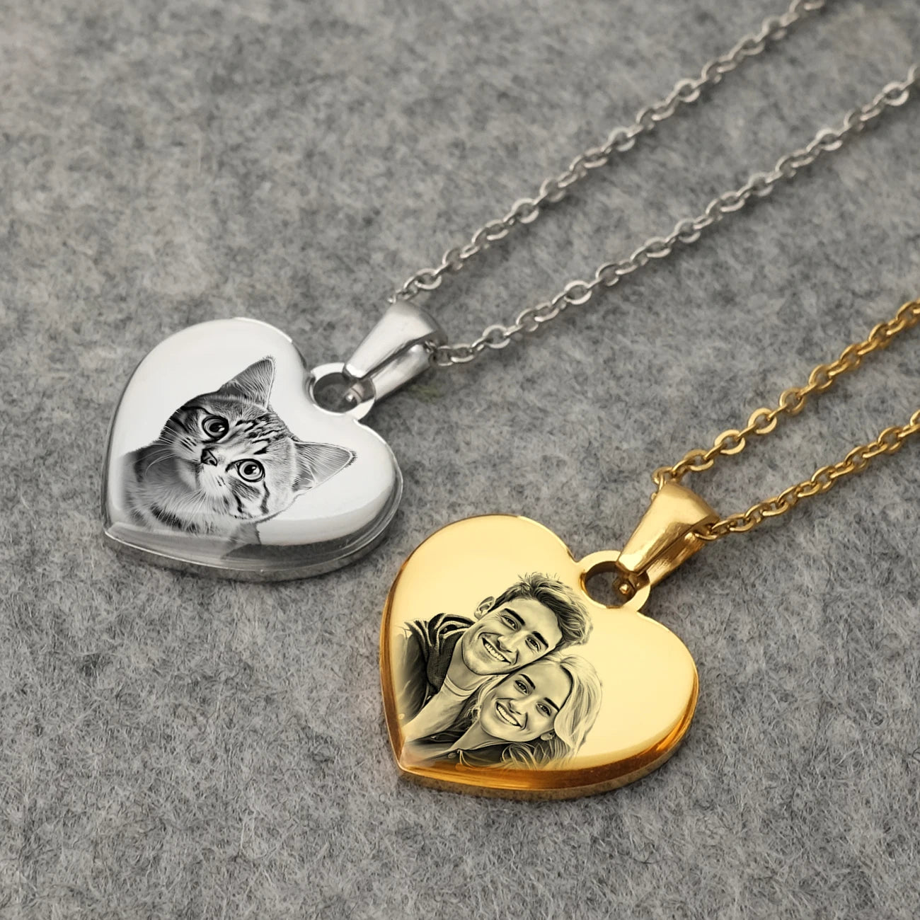 Picture Necklace Personalized for Women,Custom Photo